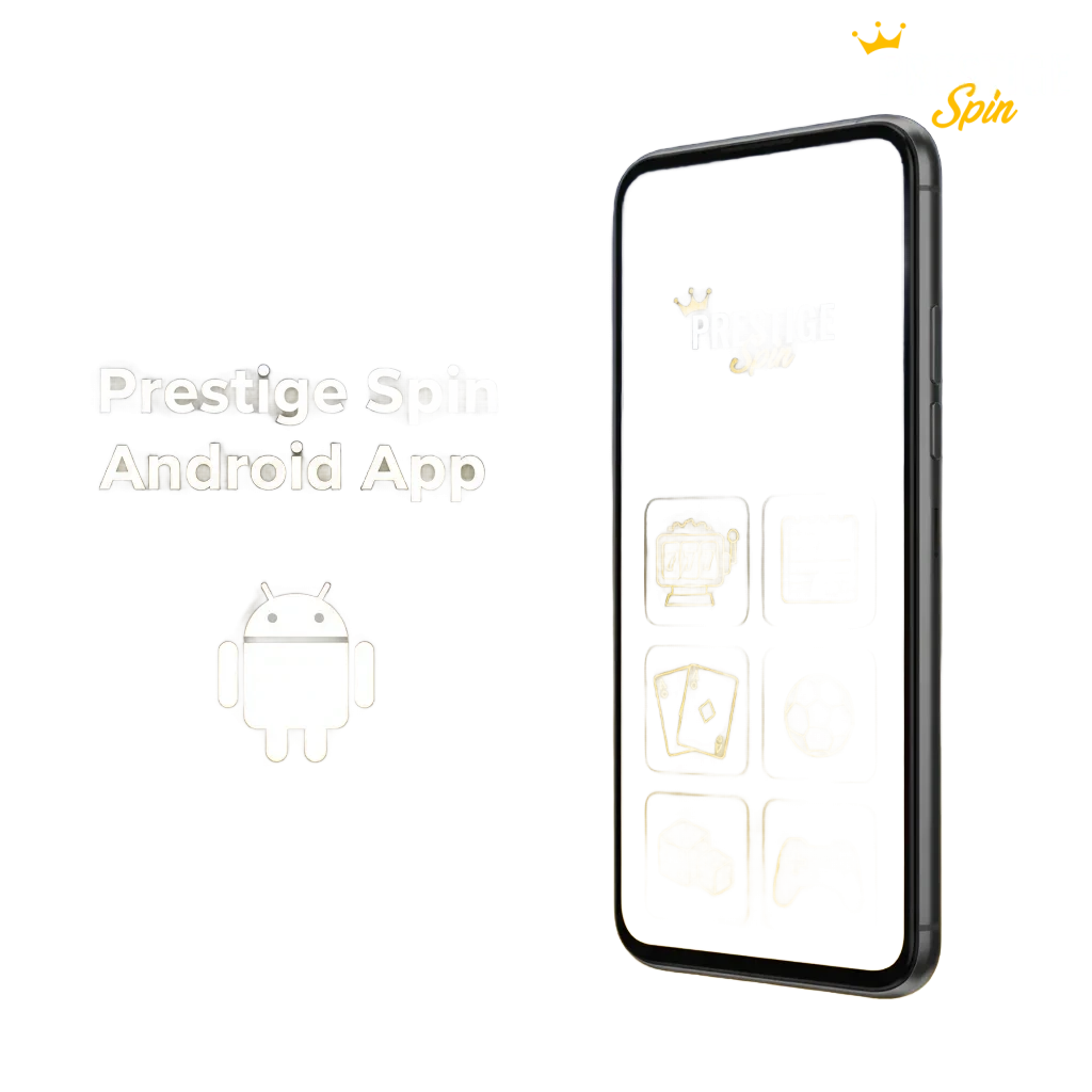 Prestige Spin Android app with step-by-step installation guide; free download for mobile betting and casino games.