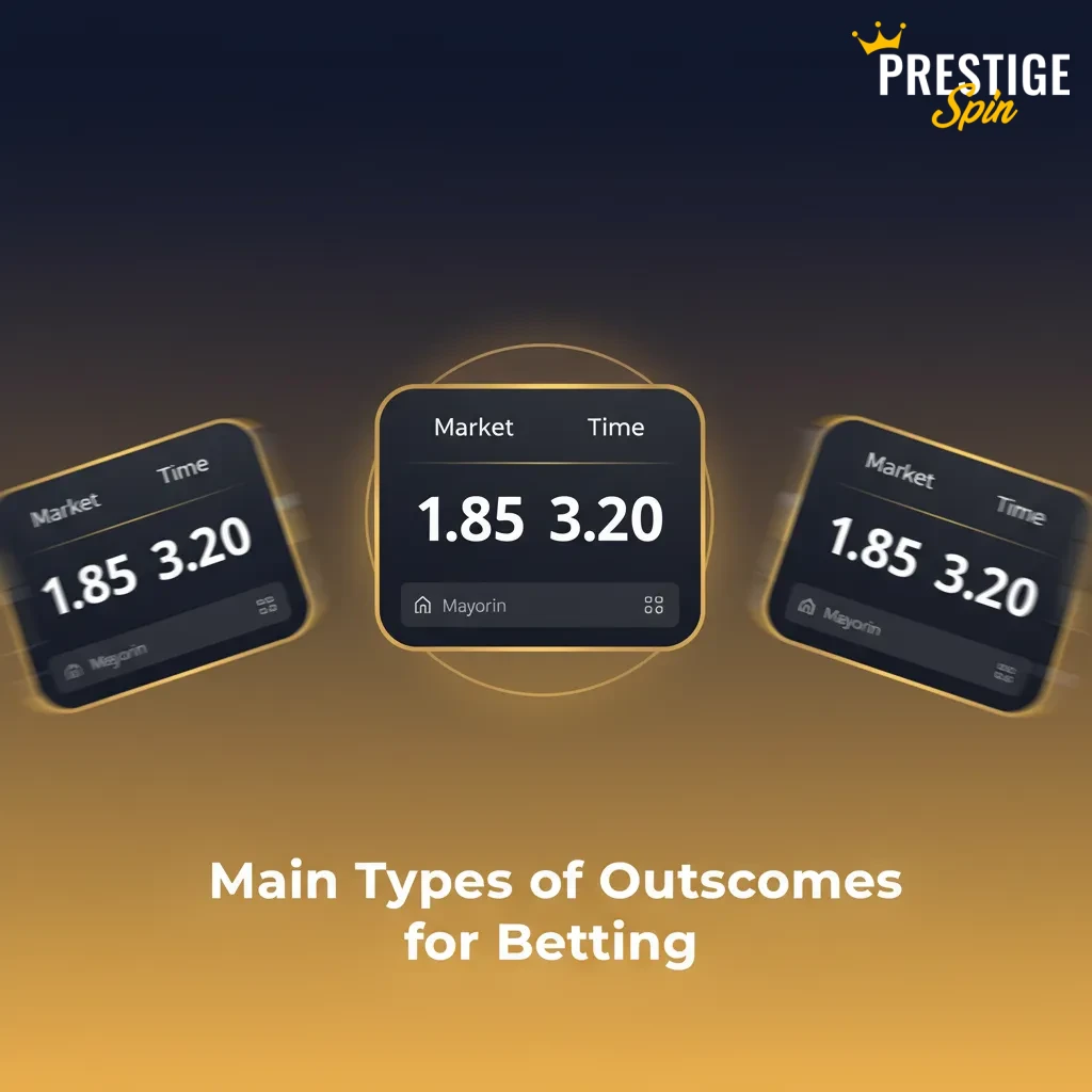 Graphic summarizing main betting markets: 1X2, Double Chance, Over/Under, Both Teams to Score, Handicap.