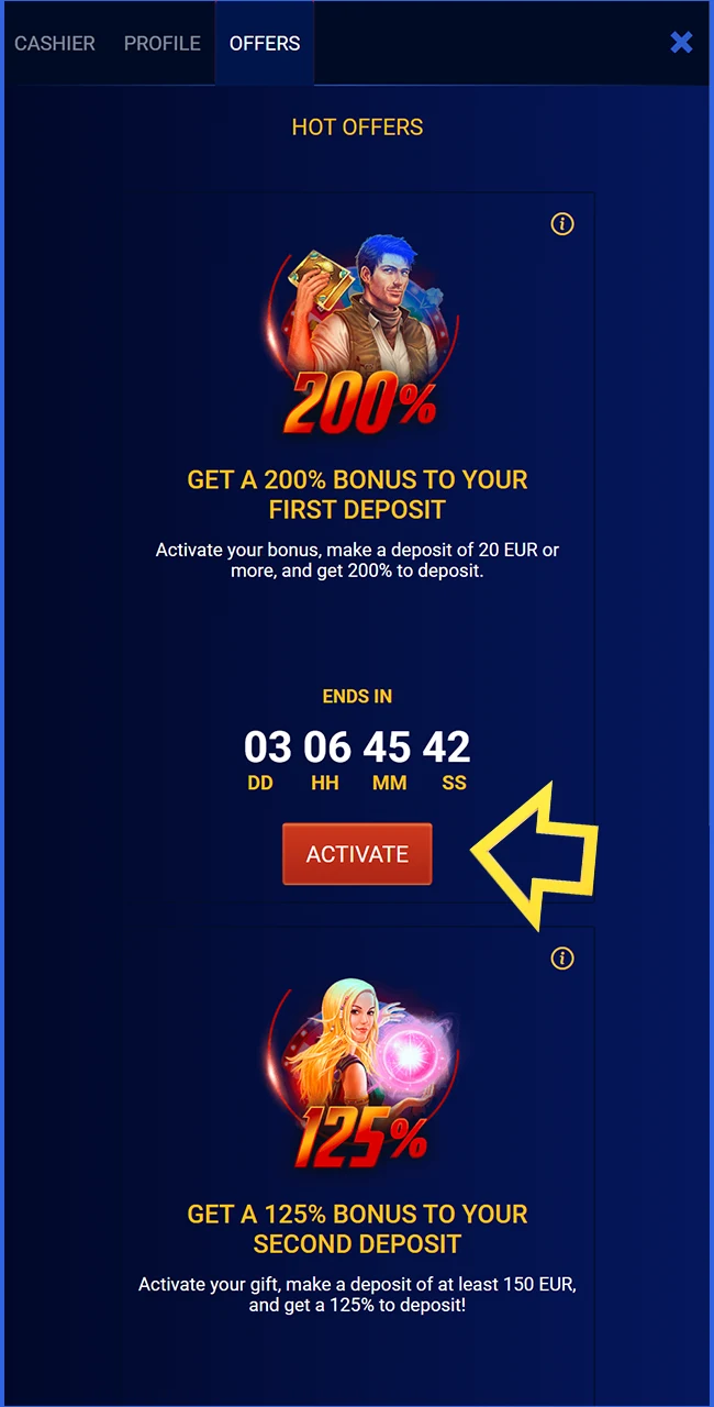 Unlock your gambling promotion on the official Prestige Spin website now.