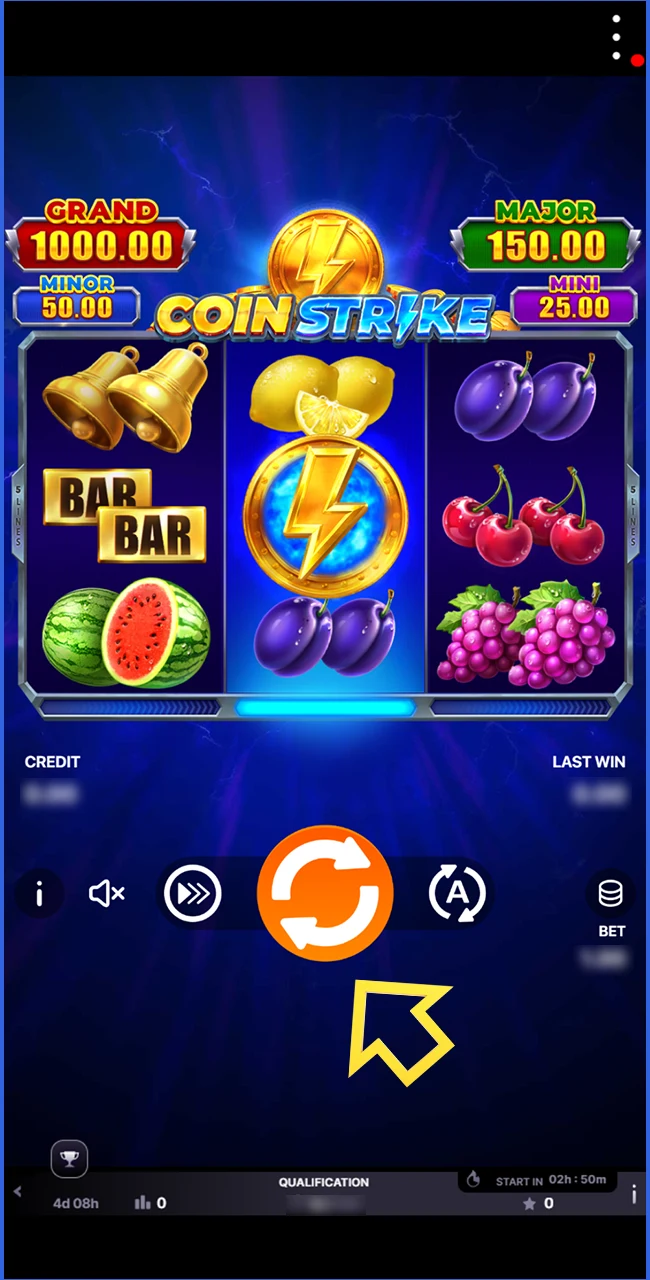 Begin your slot spinning session on the Prestige Spin website United Kingdom.